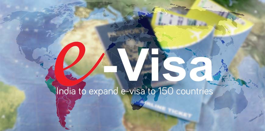 India to expand e-visa to 150 countries